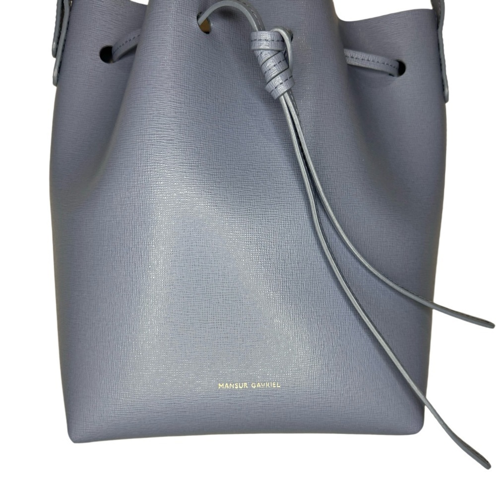Mansur Gavriel Mini Bucket Bag Saffiano - Picture 9 of 13